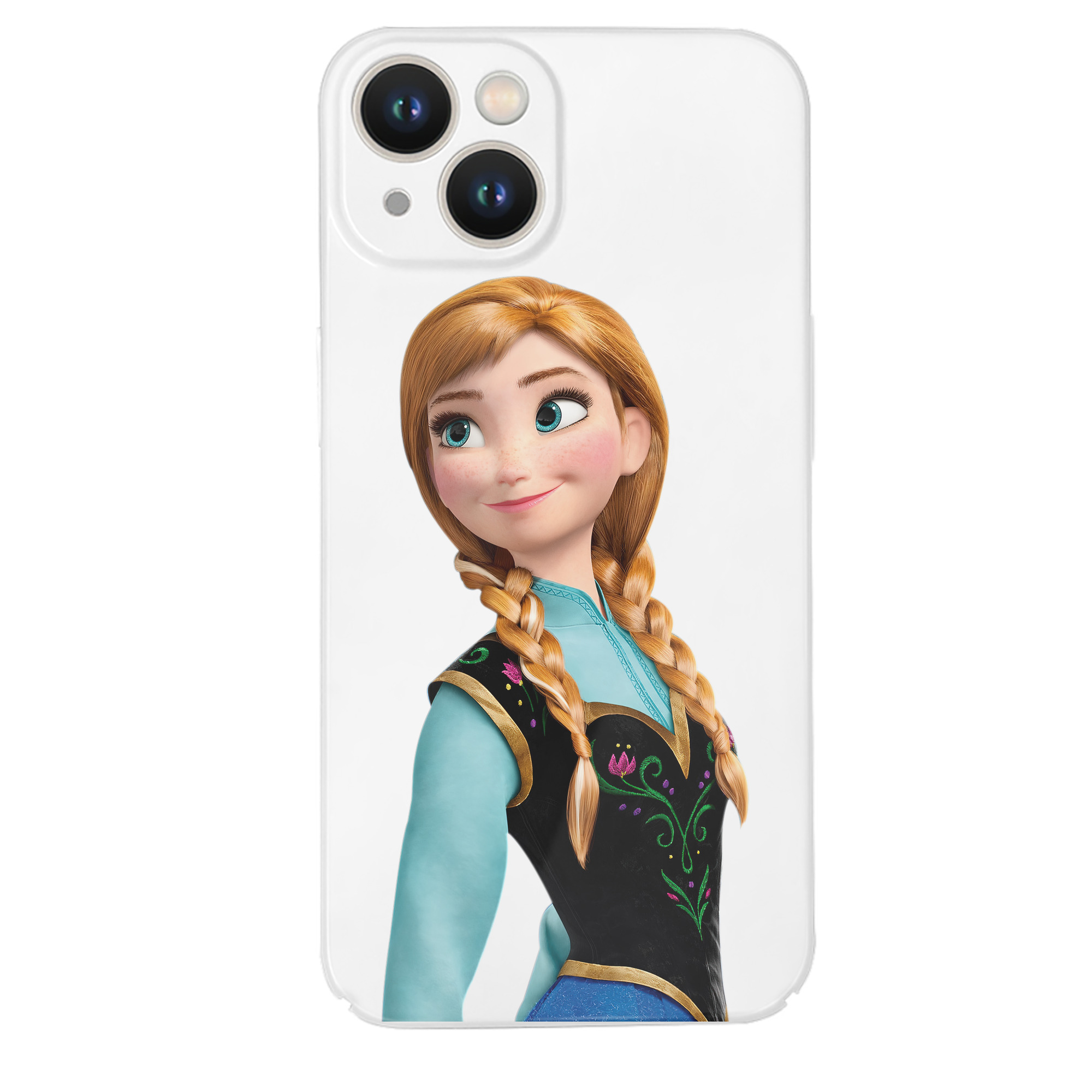 （画像用） アナと雪の女王 アンナ エルサ Frozen Anna Elsa 【iPhone 14シリーズ対応】ハードケース